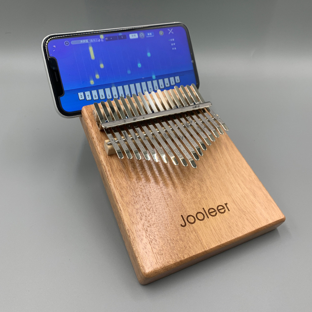 HYANง่ายต่อการเรียนรู้Jooleer 17/21 Key Kalimba พร้อม App Thumb เปียโนแบบพกพาสําหรับผู้ใหญ่และเด็ก O