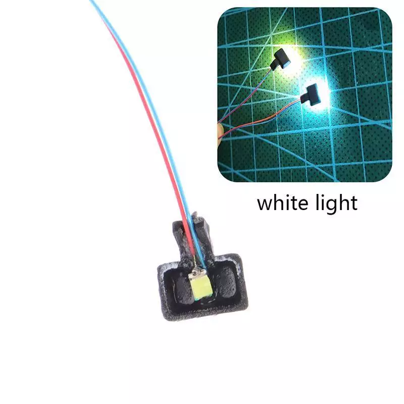 ไฟสปอตไลท์ LED 3V 1:87 Ho Scale โมเดลป้ายโฆษณาสถาปัตยกรรม thumbnail 10