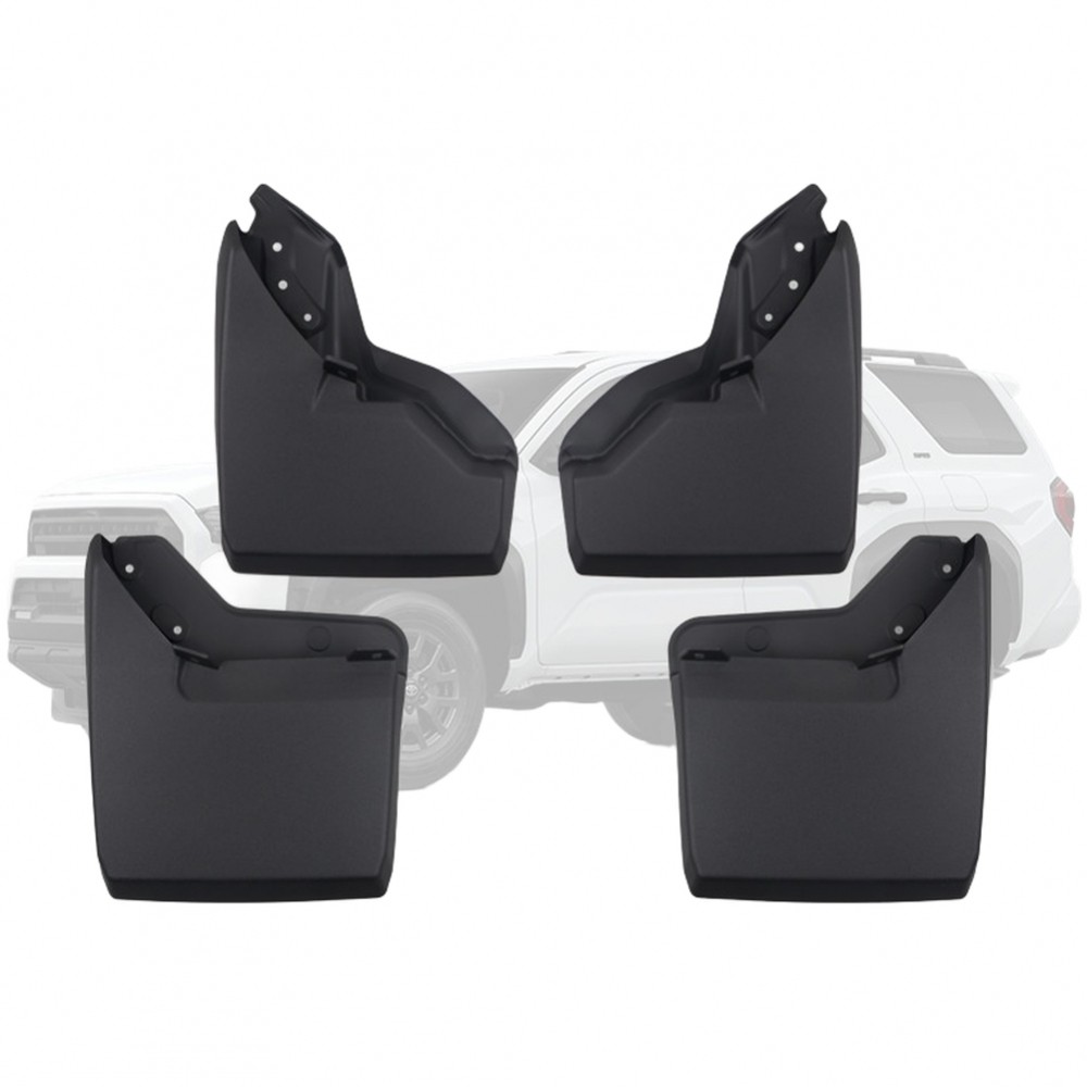 4PCS Mud Flaps สําหรับ Toyota สําหรับ 4Runner 2025-2026 Fender สําหรับ Splash Protection Kit