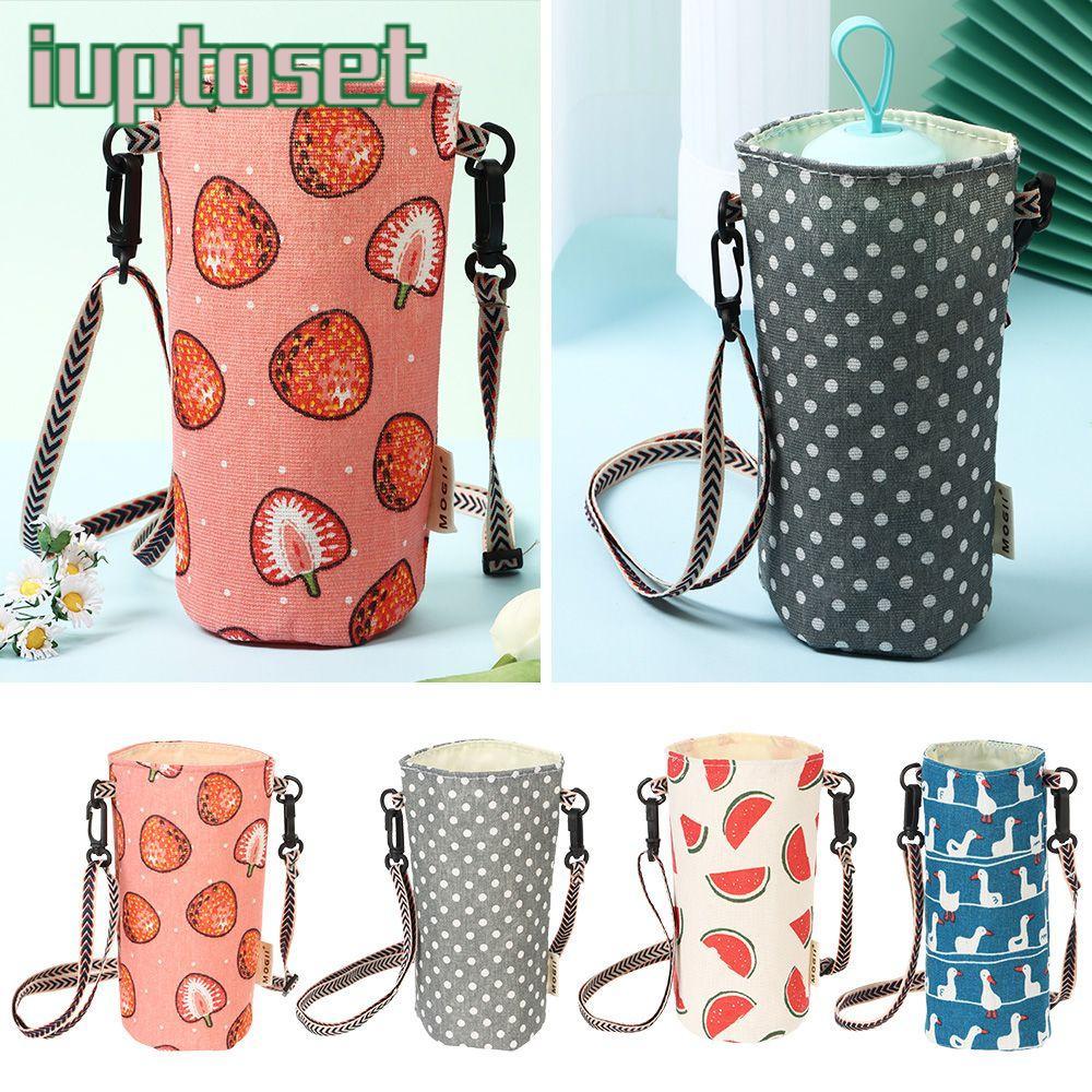 IUPTOSET Cup Sleeve Carrier Cup Pouch Accessories Portable Tumbler Water Bottle Bag