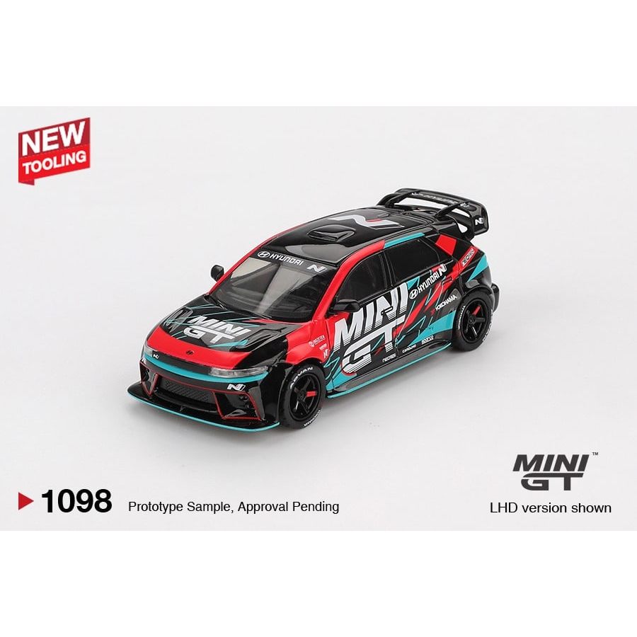 MINI GT No.1098 Hyundai Ioniq 5N MINI GT RS-01T 2025 Tokyo Auto Salon MGT01098