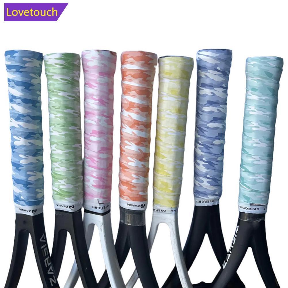 LOVETOUCH Camo Overgrips Padel Kawasaki Sticky Anti-slip Overgrip เทนนิส Shock Absorption Paddle Gri
