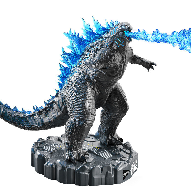 Penrose Red Lotus Mechanical Godzilla รูปรุ่นการศึกษาประกอบ Monster ไดโนเสาร์ของเล่นเด็กของขวัญ