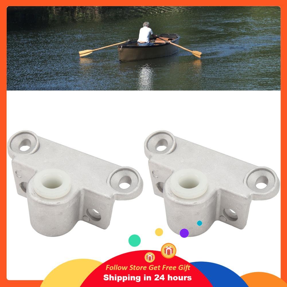 Honglai Gunwale Oarlock ซ็อกเก็ตเรือ Oar Rowlock ติดตั้งง่ายมุมขวา 2pcs 14mm Stable สำหรับเรือเรือยอ