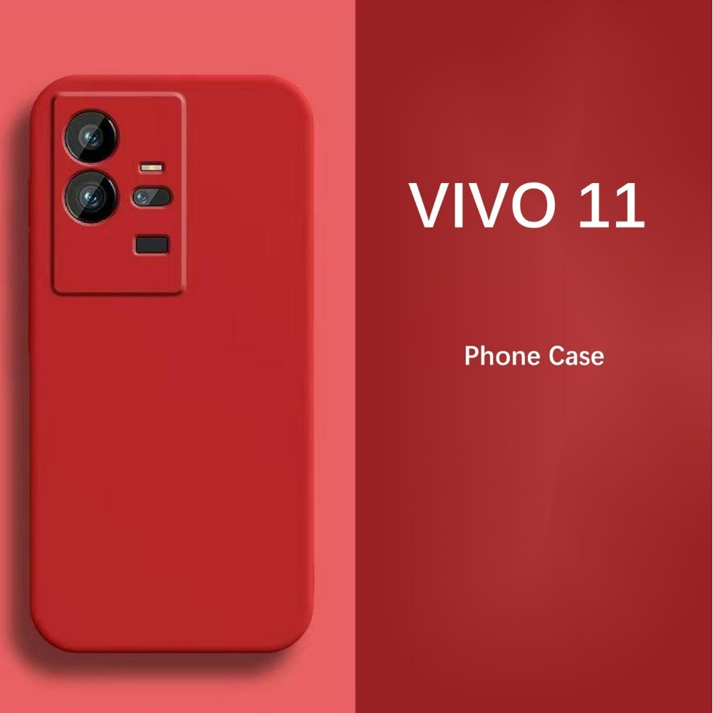 Trend FrontFor VIVO 11 Case Fall Protection Silicone Full Case Classic Solid Color Phone Case Cover