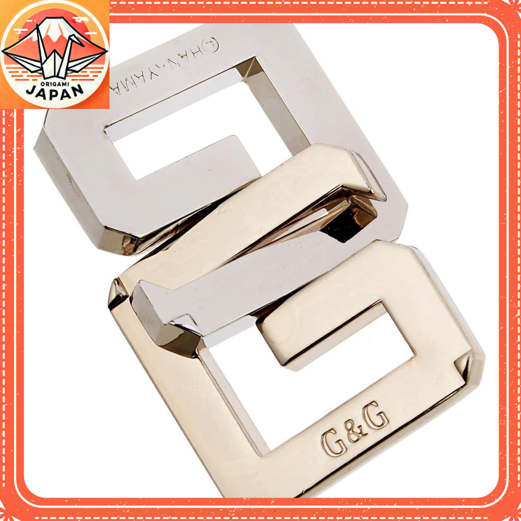 Hanayama HUZZLE พัซเซิลเหล็กแยกชิ้น รุ่น G&G [ระดับความยาก 3] [Direct from Japan/สินค้าแท้ 100%]