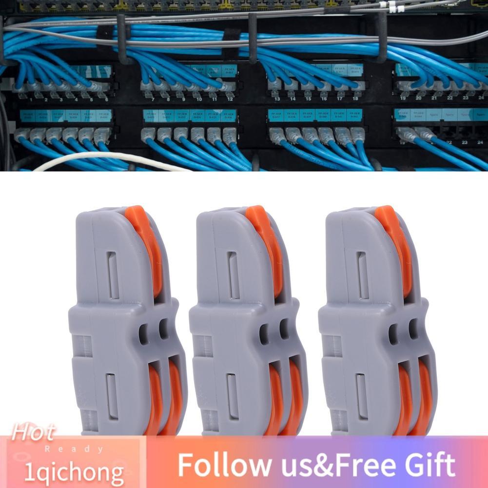 1qichong-th 20 ชิ้น 1 ถึง 2 Quick Splitter ขั้วต่อสายไฟ AWG 28-12 Lever Nut Connector (Wire Need Str