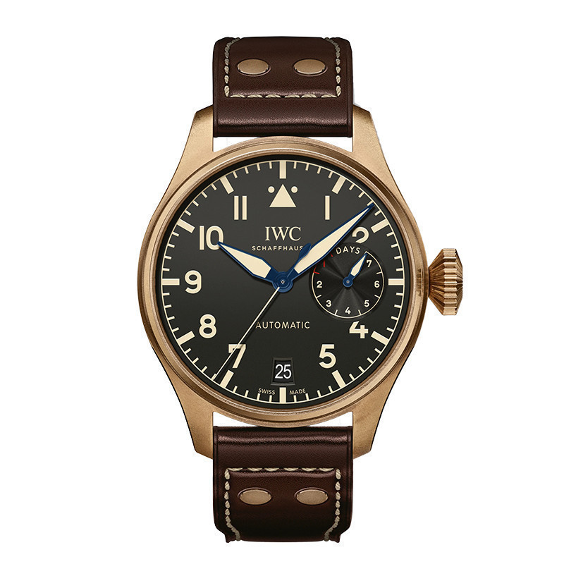 IWC IWC IWC Pilot Bronze Automatic Mechanical Luxury Watch ผู้ชาย IW501005