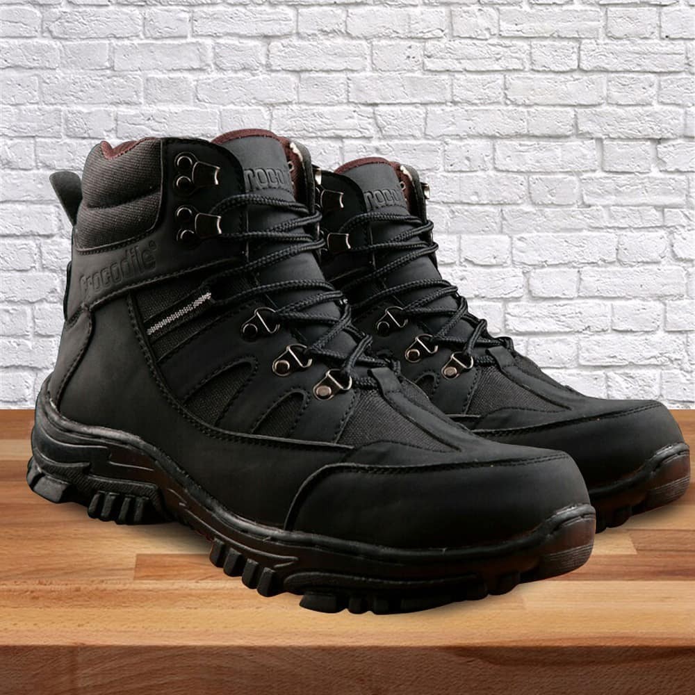 SE8 Crocodile Armor Boots Men Shoes PDL Safety Boot Tracking Hiking 100%ORI Hmade
