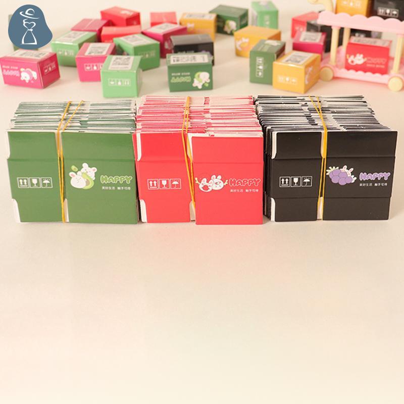 [PANDAB] 5 ชิ้น/1 ชุด Mini Carton Express Box Miniature Express Box Decor ของเล่นตุ๊กตาตกแต่งบ้าน JO