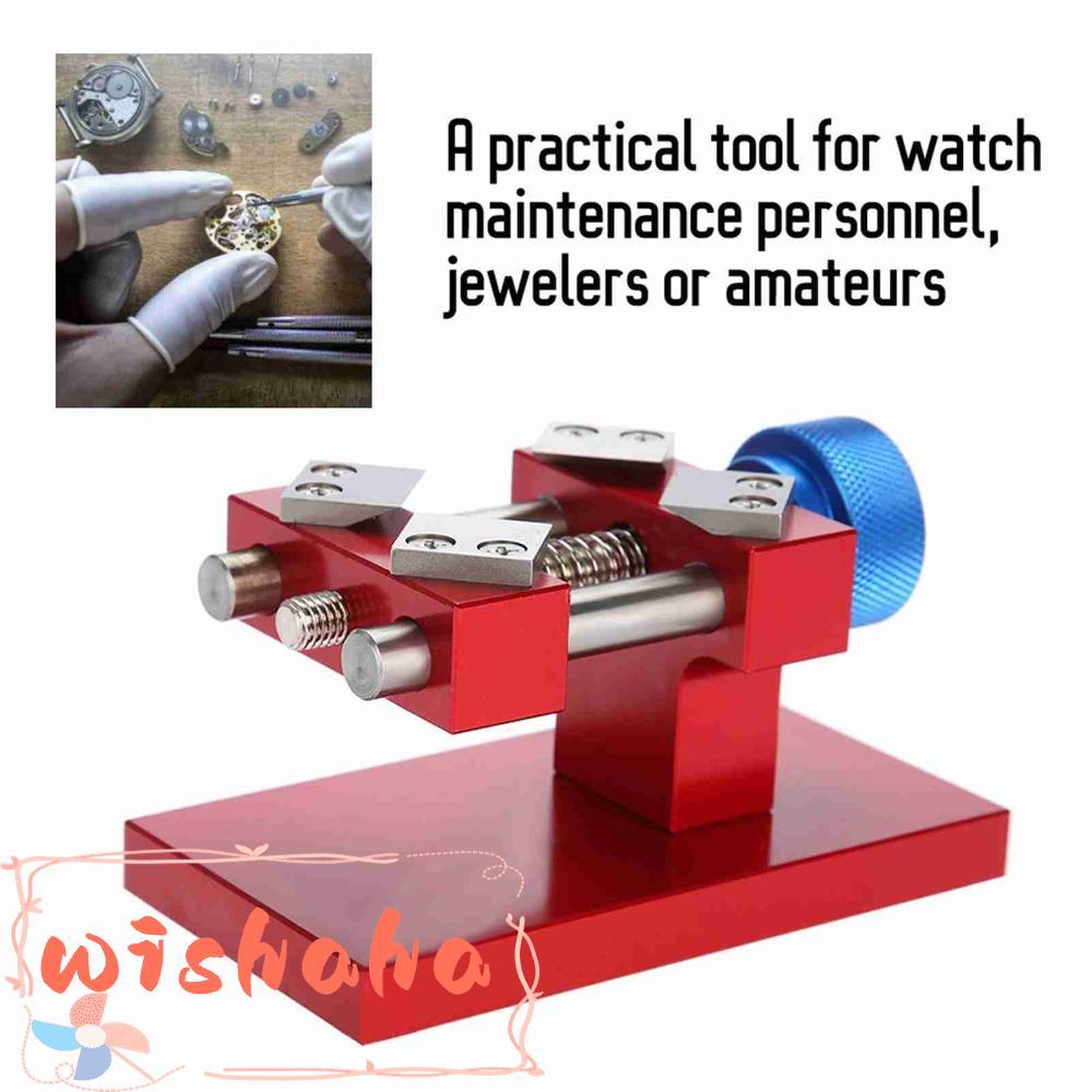 WISHAHA เครื่องมือซ่อมนาฬิกา, Professional High Grade Bezel Remover, Practical Red Stable ทนทานนาฬิกาซ่อม BEZEL Removing