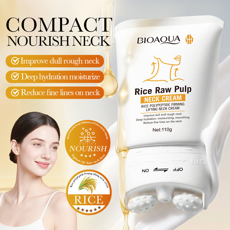 ข้าวกระชับรุ่นภาษาต่างประเทศคอ 110g Lifting Peptide bioaoua Cream Lifting P6KA