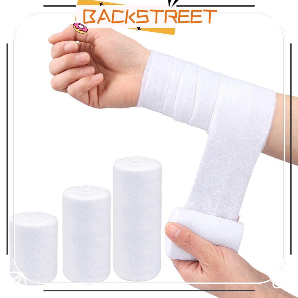 BACKSTAGE Cast Padding Wrap, Absorbent Soft Undercast Padding Roll, Cotton Breathable Gauze Roll