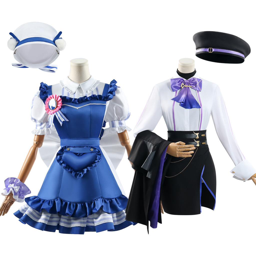 เสื้อผ้าคอสเพลย์ Yimeng Yuanshen Cylinder เครื่องแต่งกายสำหรับคอสเพลย์เกม