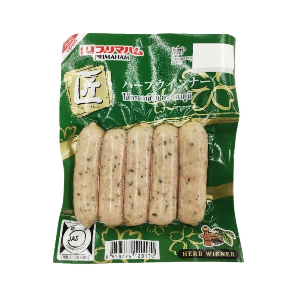 ทาคูมิ ไส้กรอกเฮิร์บ(Takumi Herb Wiener 100g.)