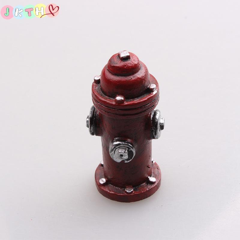 JKTH มินิเรซิ่นรูปจิตจิตคอลทรายตารางเกมกล่อง Court Therapy Fire Hydrant ตกแต่งเครื่องประดับบ้าน JKK