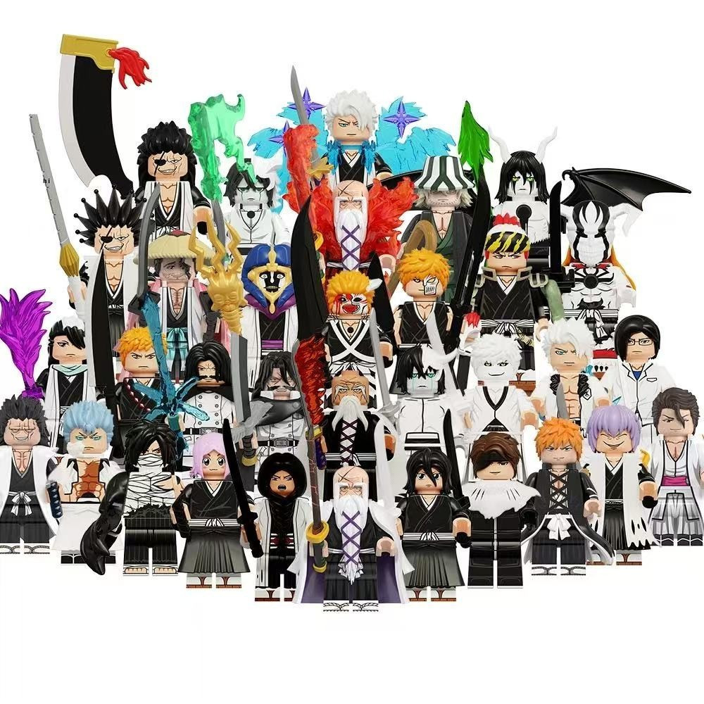 Anime BLEACH Action Figure Ulquiorra Cifer Kurosaki Ichigo Zaraki Kenpachi Aizen Sousuke ของเล่นคอลเ