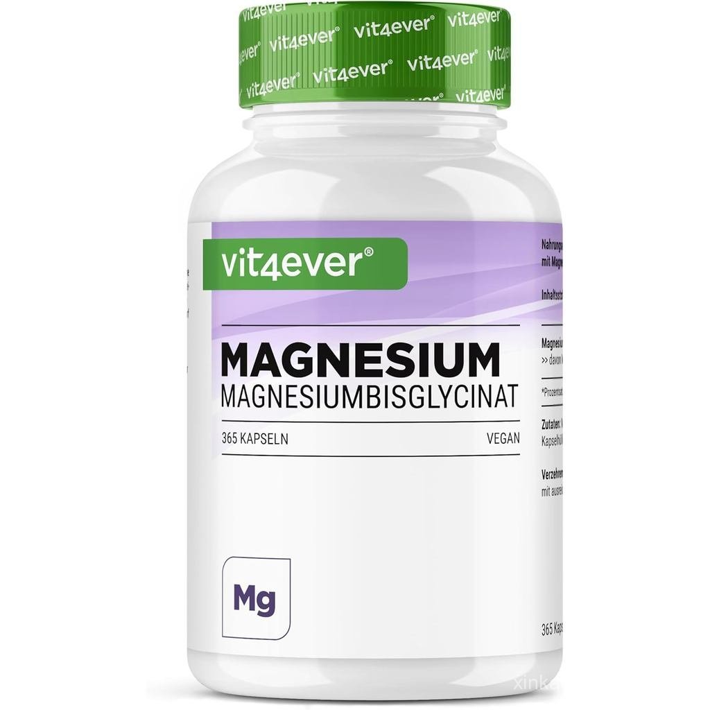 Magnesium Bisglycinate 365 แคปซูล 300 มก. Magnesium ต่อ Daily Dose Premium: Chelated Magnesium Dose
