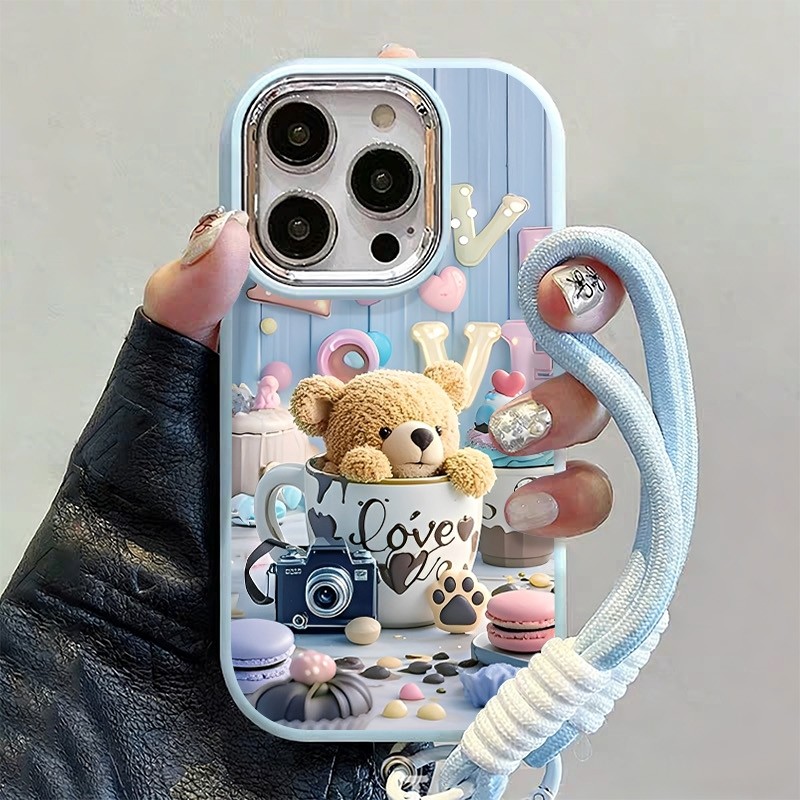 VOVO CASE + สร้อยข้อมือ REDMI 13C 10 10C 12 12C 13X 13R 11A 9 9RPIME 9A 9i 9AT 9C 10A 9T A3 K30PRO K