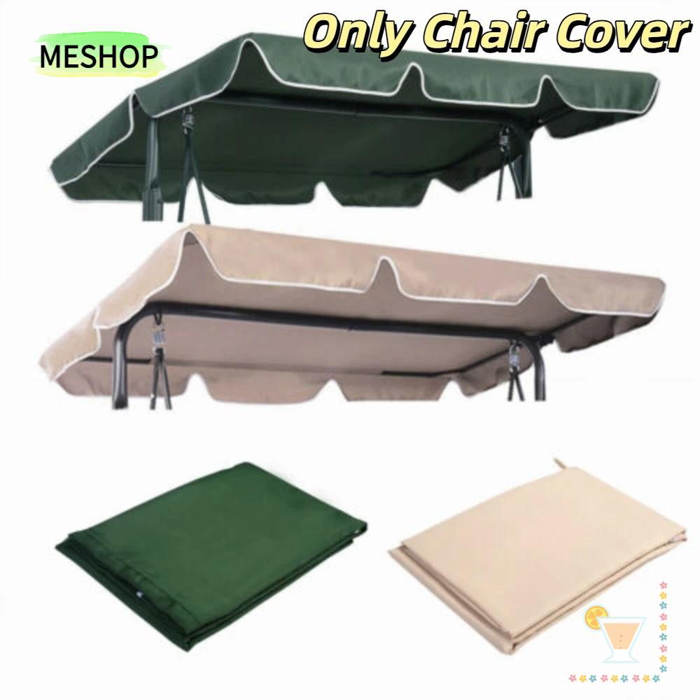 MESHOPTH ผ้าคลุมกันฝนแบบเปลี่ยนเปลญวนชิงช้าเก้าอี้ที่นั่งกันสาด