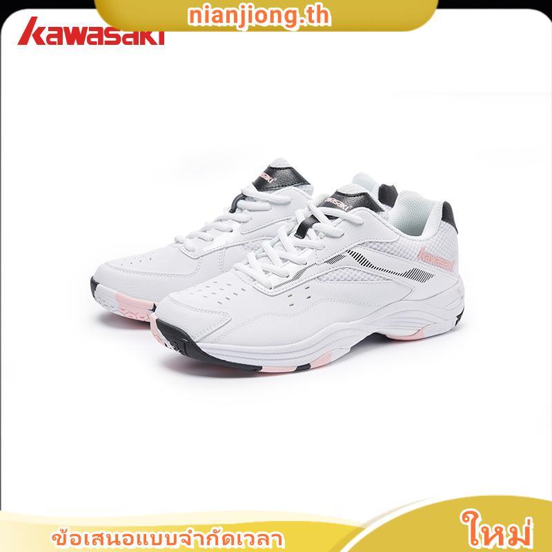 Kawasaki รองเท้าแบดมินตัน รองเท้ากีฬา รองเท้าพิคเกิลบอลสไตล์เรโทร สำหรับผู้หญิง และ ผู้ชาย ใช้สำหรับ