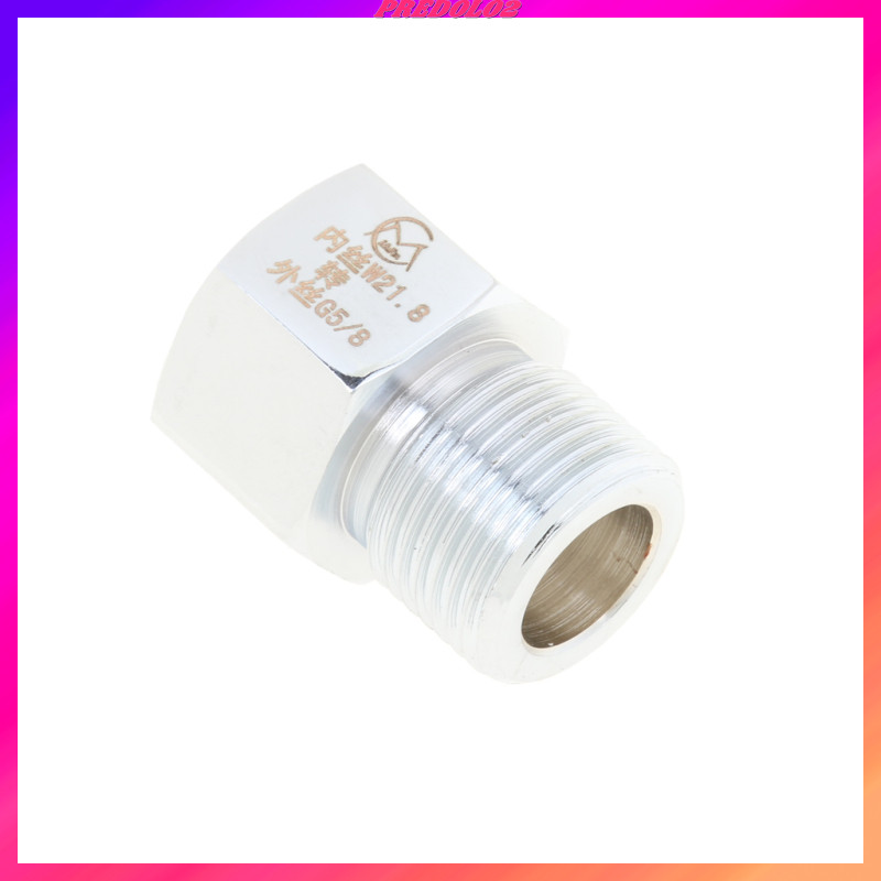 [Predolo2] Aquarium Fish Tank Co2 Regulator กระบอกอะแดปเตอร์แปลงสกรู, W21.8 ถึง G5/8 ,G5/8 ถึง W21.8