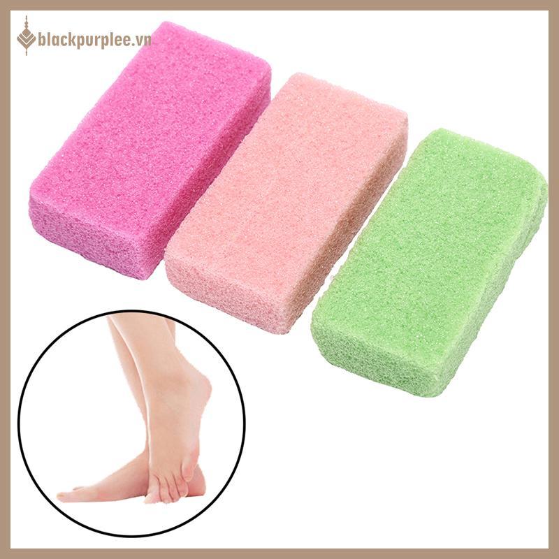 BPURPPLE Pumice Sponge Stone Exfoliate Foot Care ลบ Hard Dead Skin Feet Rasp .