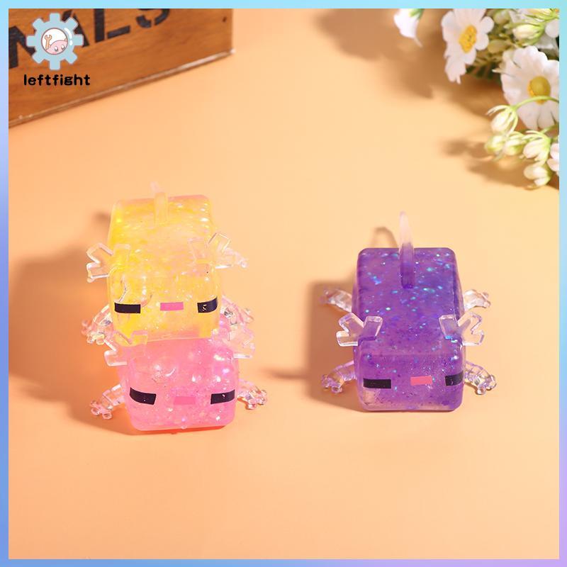 LEFT DIY Axolotl ของเล่นสร้างสรรค์ของขวัญทําด้วยมือสําหรับเด็กความเครียด Soft Sensory Fidget ของเล่นสําหรับกิจกรรม Class GHT