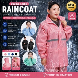 Adult Raincoat Rain Coat For Motorcycle Waterproof Motorbike Rain Suit Reflective Raincoat Set