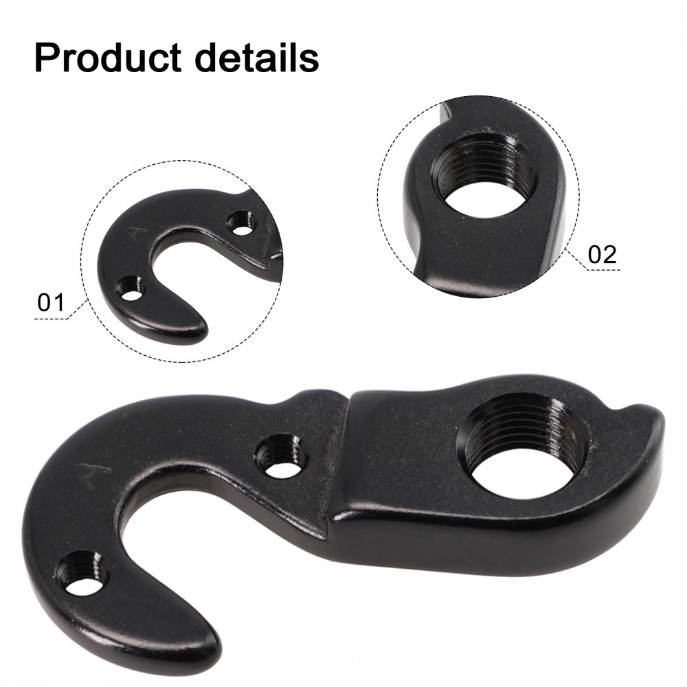 อลูมิเนียมอัลลอยด์จักรยาน Derailleur Hanger ด้านหลังหาง Hook สําหรับ Vitus 14 Nucleus 24 26