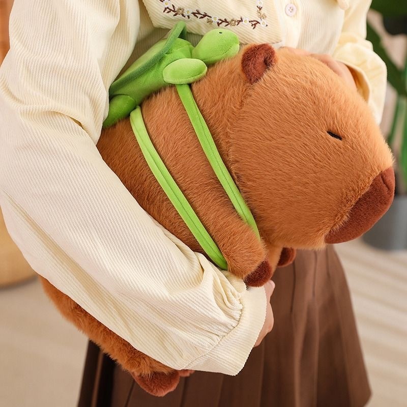 พร้อมส่งหมอนตุ๊กตาเต่าคาปิบาราน่ารัก capybara รูปที่ 4