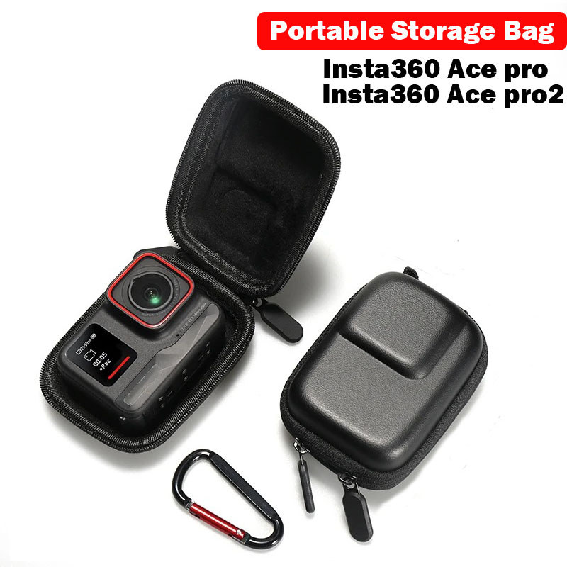 กระเป๋าถือสําหรับ Insta360 Ace Pro 2 AcePro Acepro2 กรณี Anti-scratch แบบพกพาสําหรับ insta 360 Acepro2 กล้องอุปกรณ์เสริม