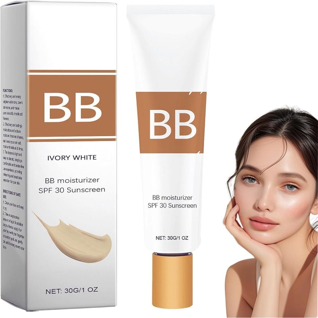 Generic BB Cream Tinted Moisturizer SPF 30, BB Cream Tinted Care Primer, คอนซีลเลอร์ใบหน้า, Even Ski