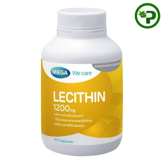 Mega We Care Lecithin 30 capsules เมก้า วี แคร์ เลซิติน 30 แคปซูล[1กระปุก]