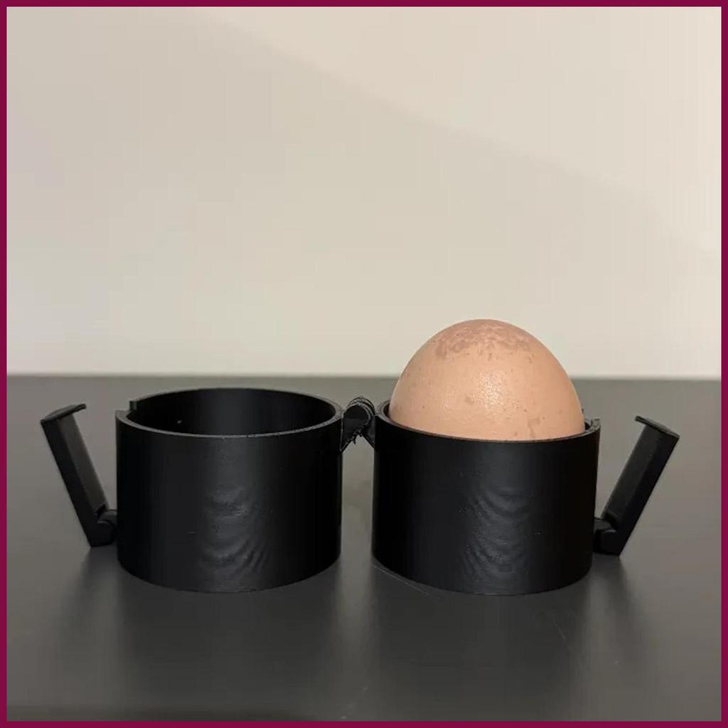 Egg Shell Opener คู่มือแบบพกพามือถือ Anti-Cut Egg Peeler Gadget สําหรับห้องครัวบ้านทําอาหารอาหาร Pre