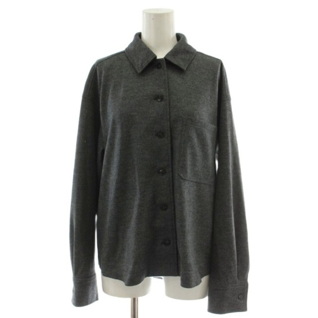 23Ku Tshirt Jersey Shirt wool gray Long sleeves Direct from Japan Secondhand