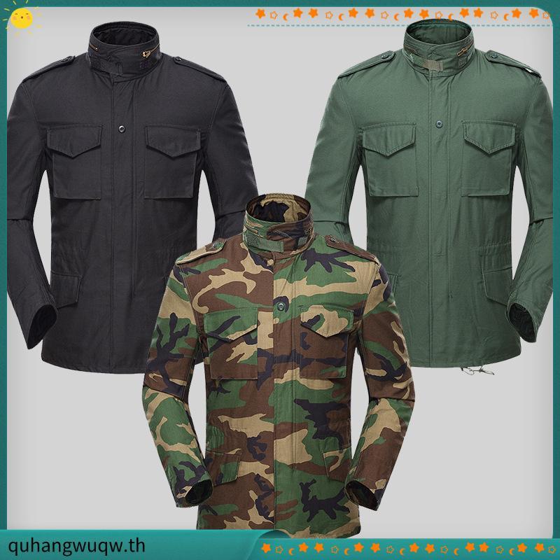 🌀M65 vintage🌀แจ็คเก็ต jacket field m65 พร้อมส่งสอบถามไซส์ก่อนได้ครับ