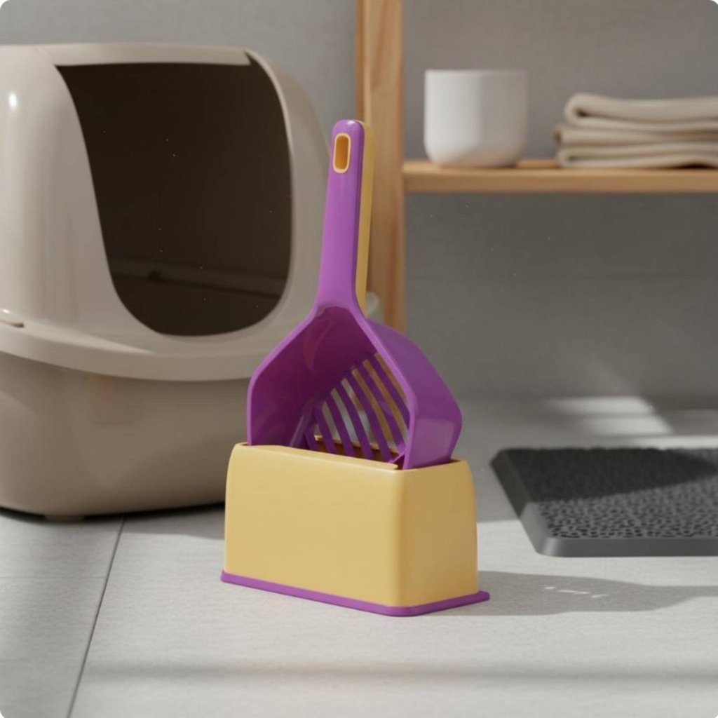 ขนาดใหญ่ Feline Litter Scoop ทนทาน Feline Litter Shovel Heavy Duty