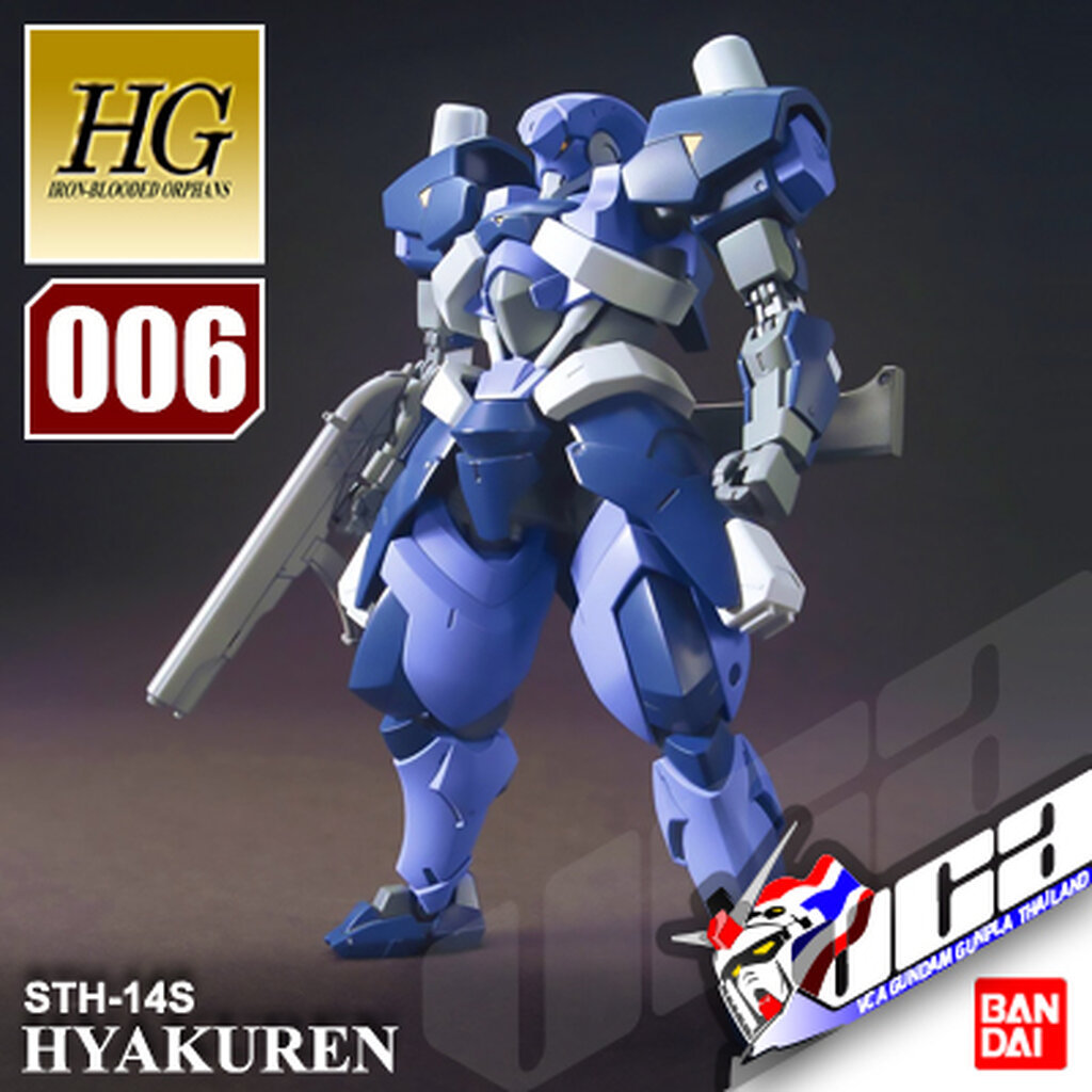 VCA ⭐️ BANDAI GUNPLA HG 1/144 HYAKUREN ประกอบ หุ่นยนต์ โมเดล กันดั้ม กันพลา ของเล่น VCA GUNDAM