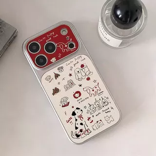 LUCK-เคสมือถือ เคสไอโฟน iPhone16PROMAX 15plus 14PRO ไอโฟน13pro เคสโทรศัพท์12promax 11PRO พร้อมขาตั้ง 17PROMAX-XYMBKP4