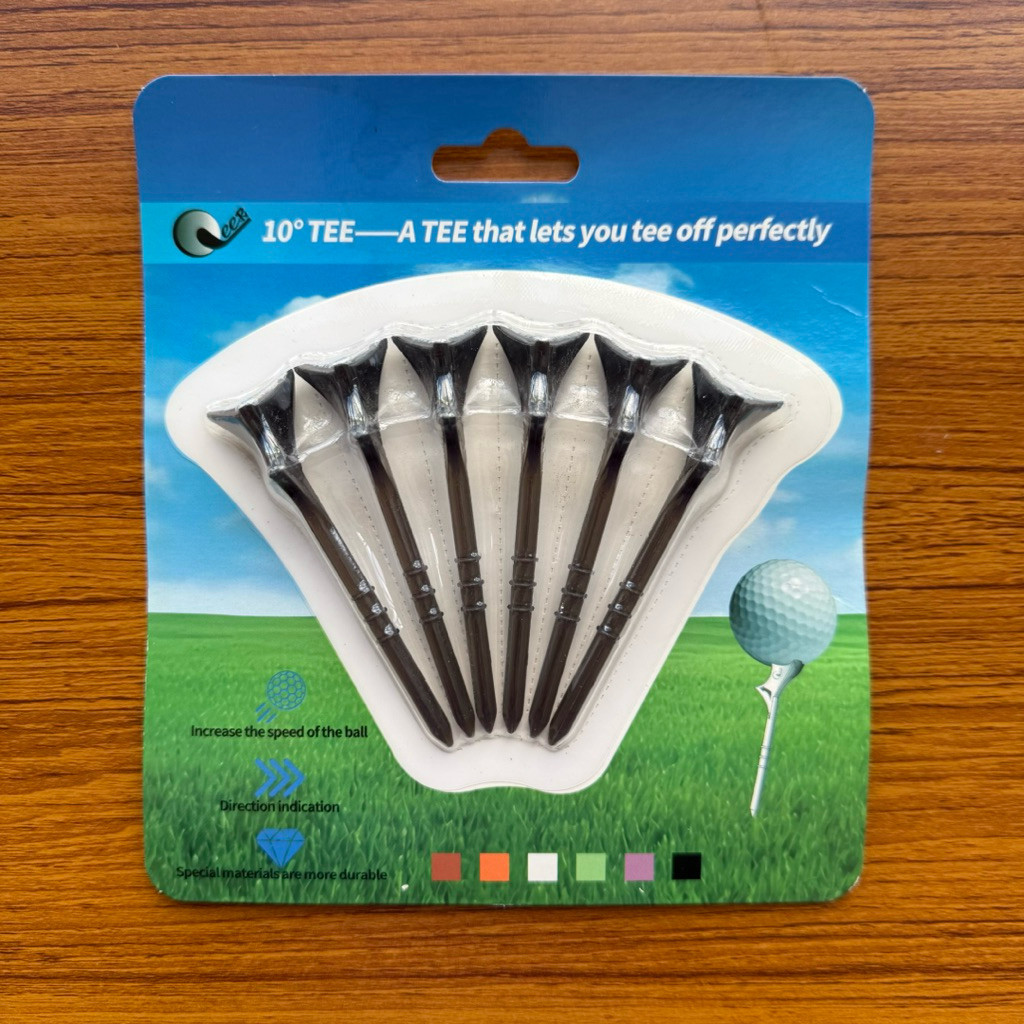 ที 10องศา Golf Tee ทีตีไกล ปักเอียง เพิ่มระยะการตี ความโด่ง ของใหม่ พร้อมส่ง  ของแท้💯 พร้อมส่ง