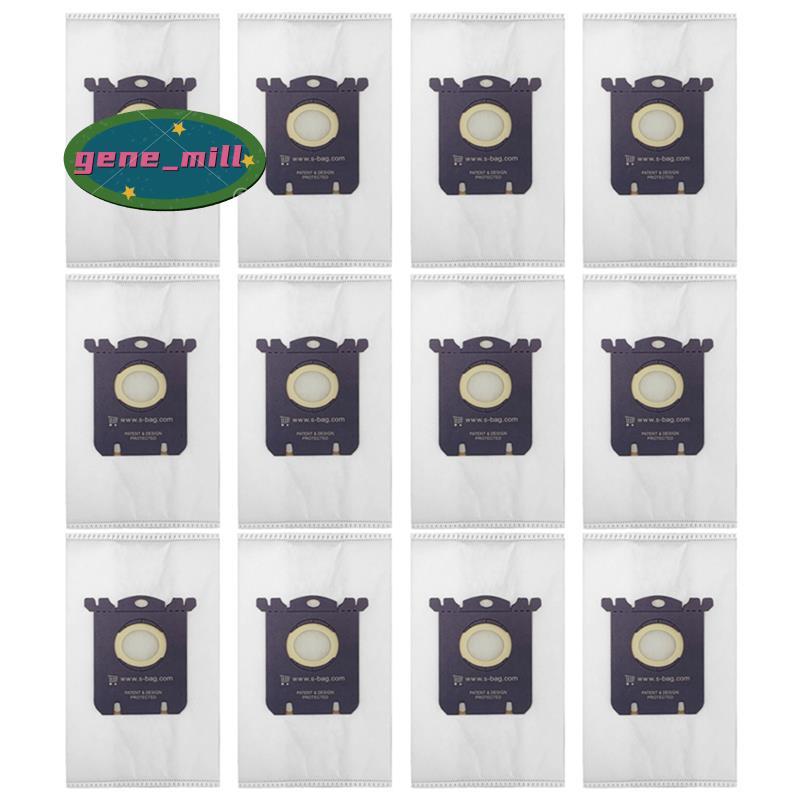 ถุงเก็บฝุ่นสําหรับเครื่องดูดฝุ่นคลาสสิก EL200F EL200F EL4100 EL4200 EL6985 EL7000 EL85009(12PCS)