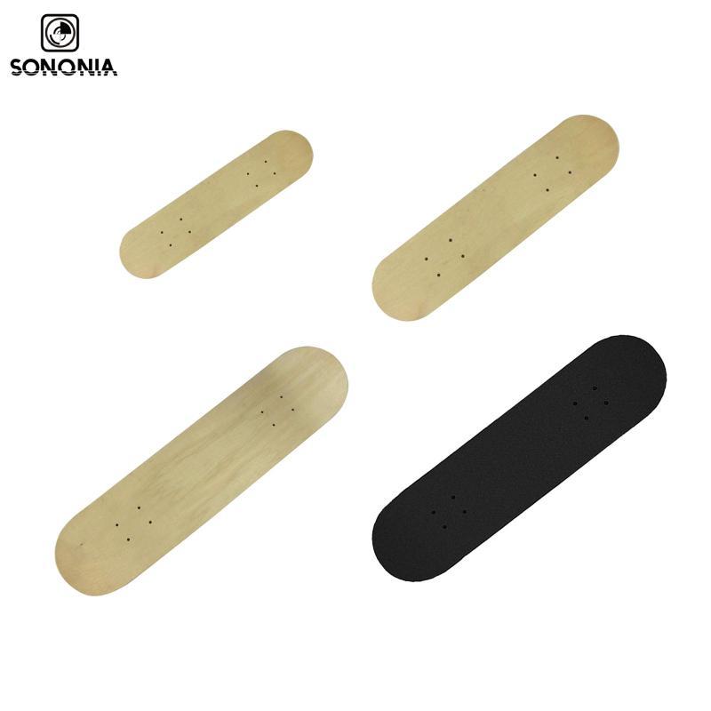 [SONONIA] Blank Skateboard Deck Detail สําหรับเด็ก Unfinished Home Accessory Skateboard Deck Maple D