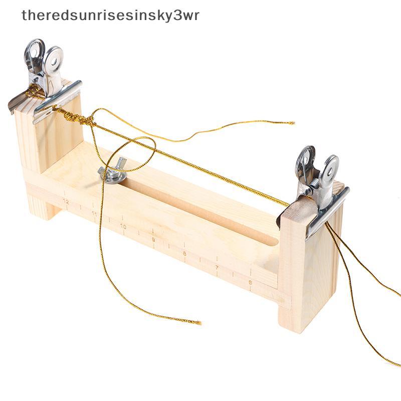 (the) 1 ชุดสร้อยข้อมือ Weaver Tool สายรัดข้อมือ Maker เชือก Knot สายรัดข้อมือถักเครื่องมือ (TH)