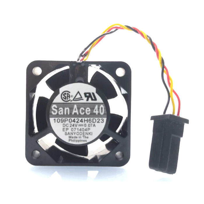 Sanyo A90L-0001-051 A 109P0424H6D23 เครื่องกลึง CNC FANUC FANUC FANUC พัดลม