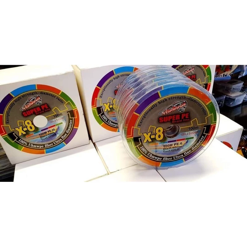 สาย PE TOMANA Super PE X8 ระดับพรีเมี่ยม