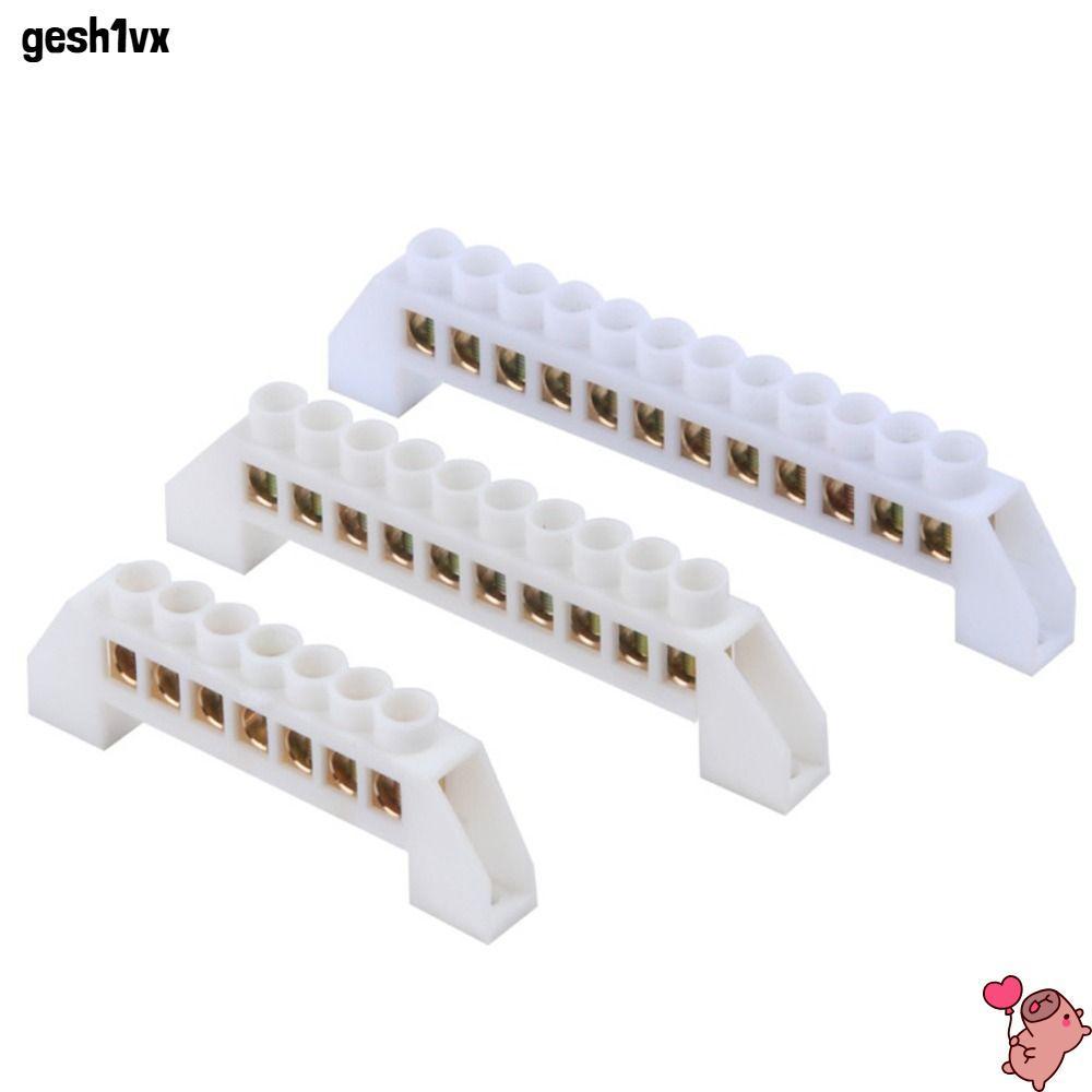LOLLIPOP Grounding Terminal Block, Multi-specification Brass Zero Row, Screw Connector With Hole Scr