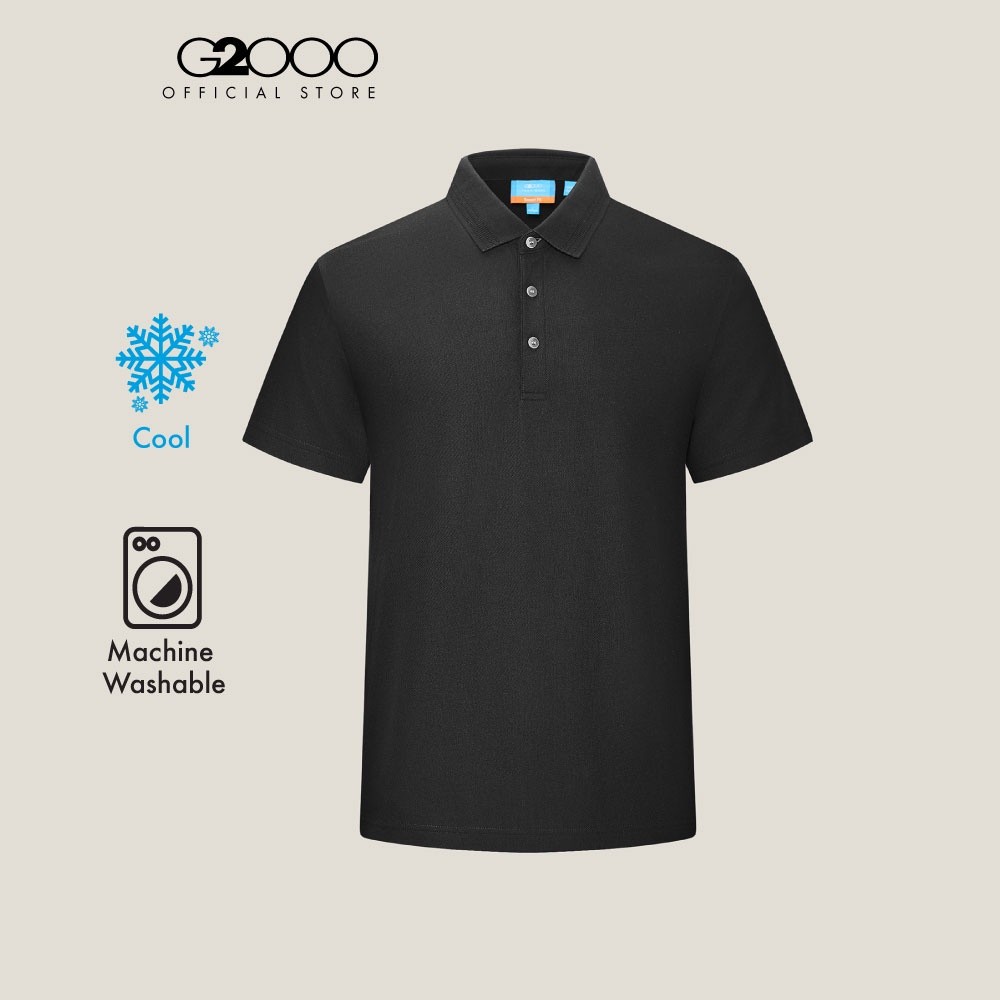 G2000 เสื้อโปโลสำหรับผู้ชาย Smart Fit รุ่น 5114150299 BLACK