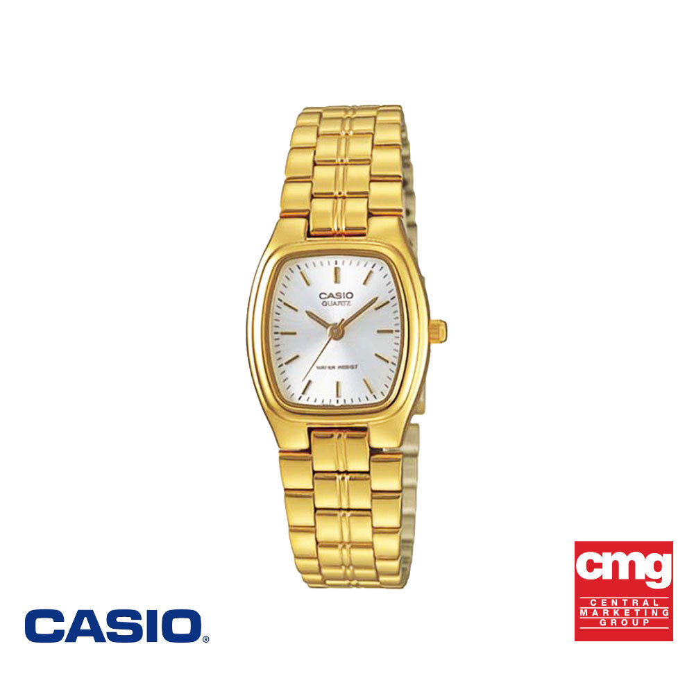 CASIO นาฬิกาข้อมือ CASIO รุ่น LTP-1165N-1CRDF วัสดุสเตนเลสสตีล สีทอง