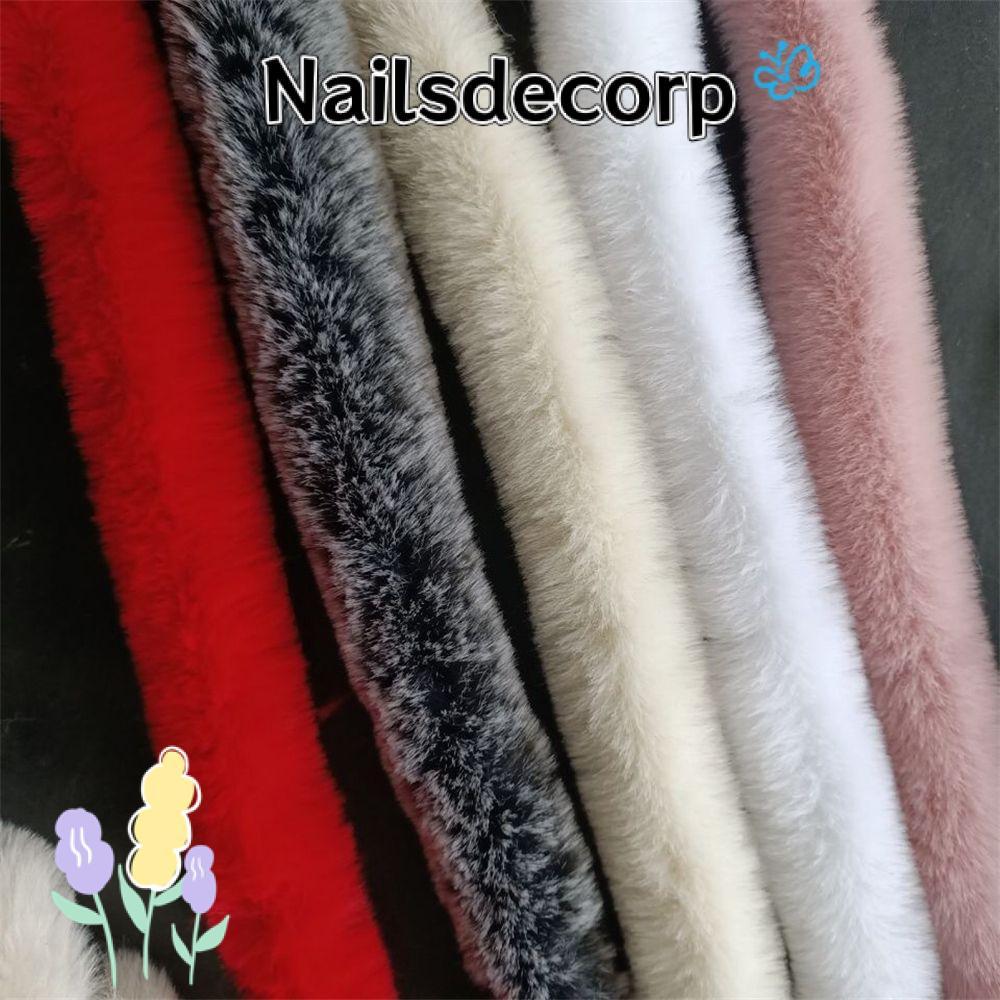 NAILS Furry Ribbon Scarf DIY Craft Collar 100cm